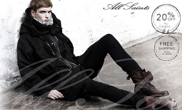 Get 20% off all lines until 30th November 2008!