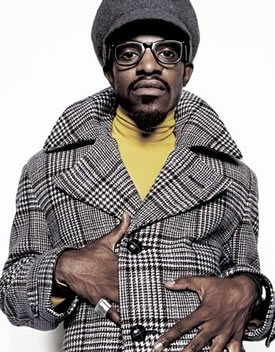 Andre 3000 - The master of unique mens fashion and colour co-ordination