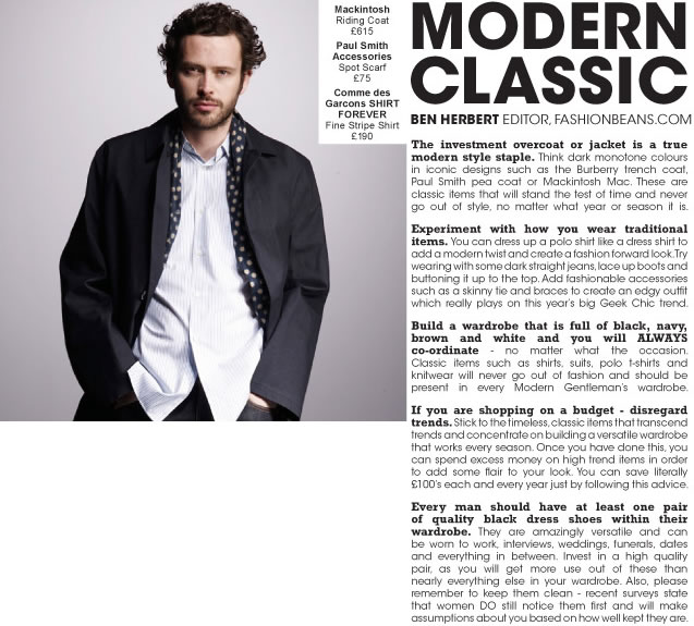 Modern Classics - By FashionBeans.com