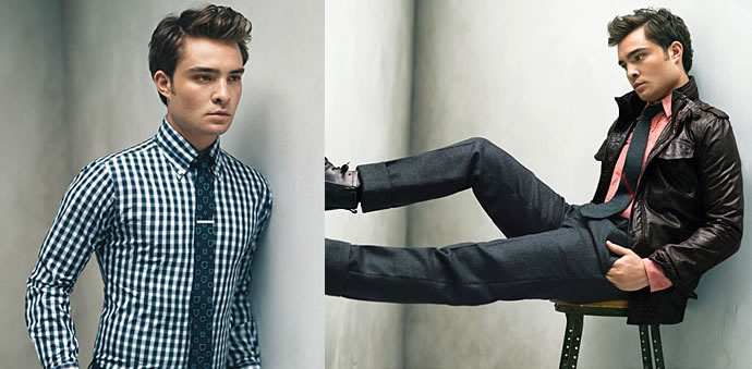 Men’s Style Icons – Ed Westwick