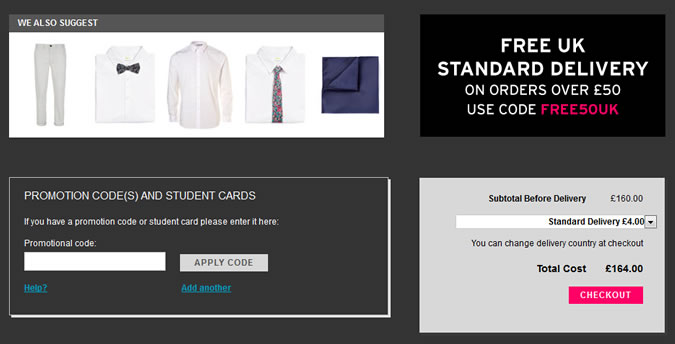 Where To Enter Your Topman Discount Code On Site