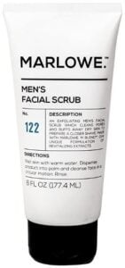 MARLOWE. No. 122 Men's Facial Scrub 6 oz