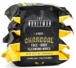 The Nobleman Men's Charcoal Face and Body Cleansing Wipes
