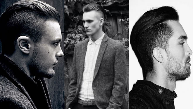 2012 Men's Slick Back Quiff Lookbook