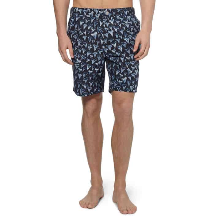 Paul Smith Shark Tooth-Print Shorts
