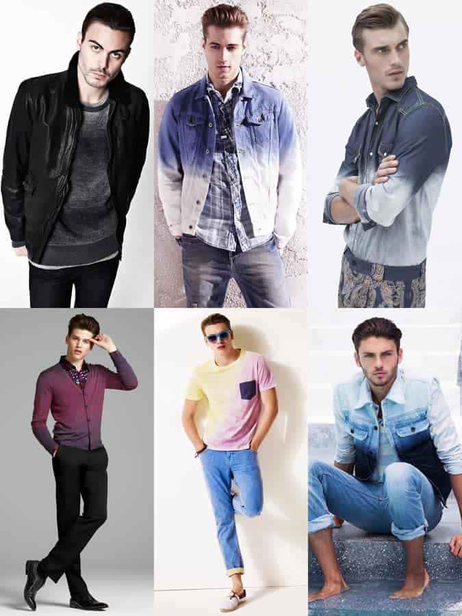 Men's Tie Dye and Dip-Dye Lookbook
