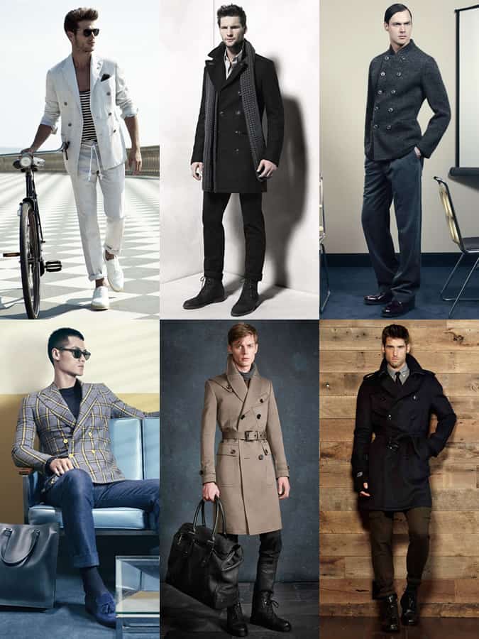Men's Double-Breasted Lookbook