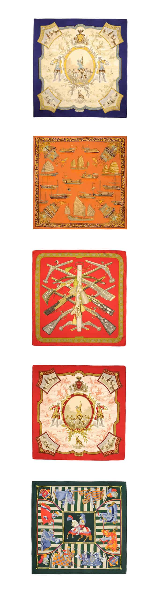 Hermés Scarf Collection