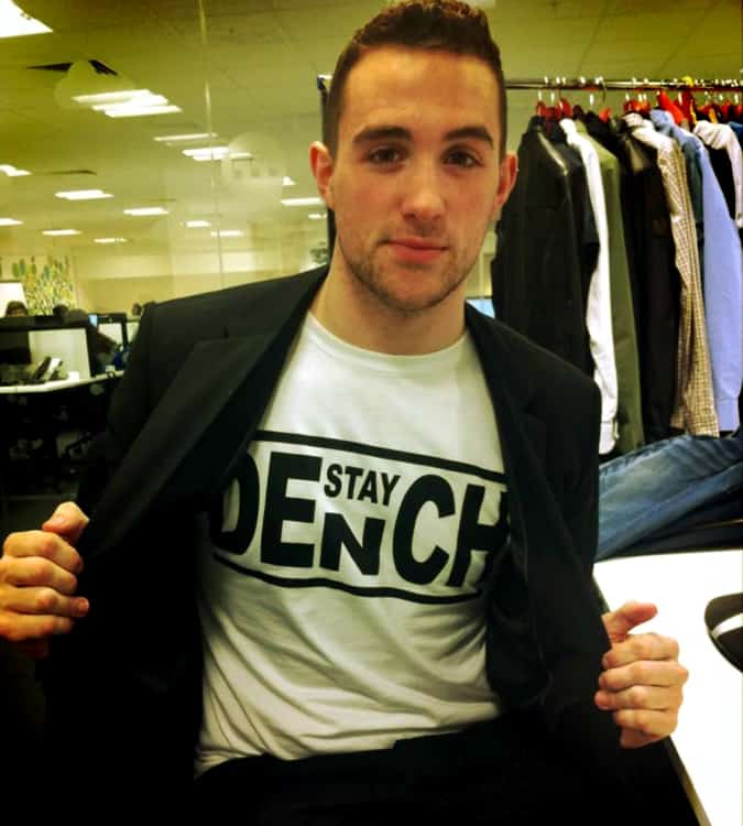 Neil Thornton In The Stay Dench T-Shirt