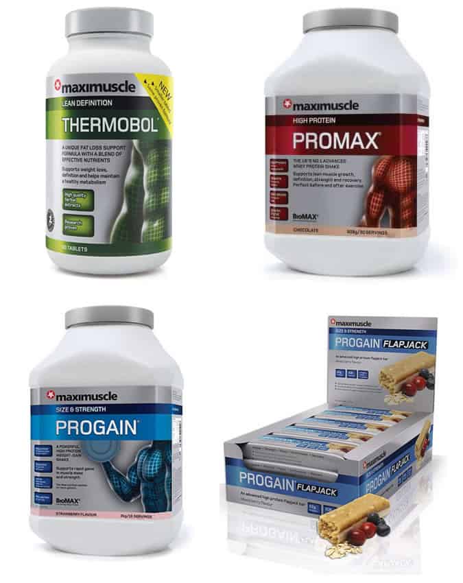 The Maximuscle Supplements I Used
