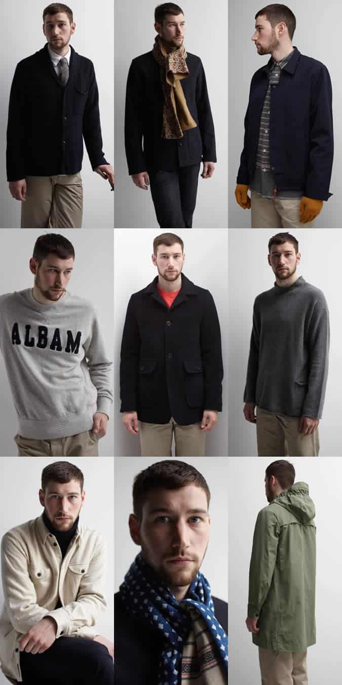 Men's Albam Clothing Lookbook