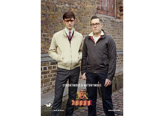Baracuta AW13 Synonymous and Antonymous Campaign