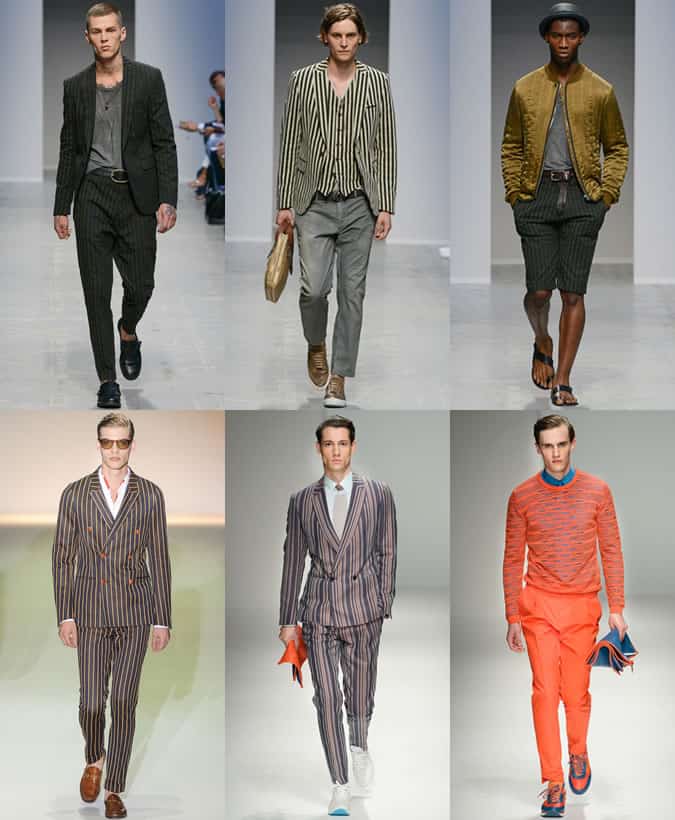Stripe From Gucci, Diesel Black Gold and Salvatore Ferragamo
