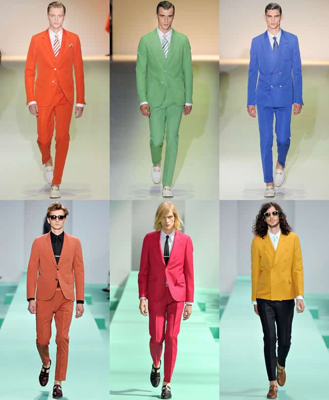 Paul Smith and Gucci Menswear SS13