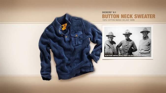 Dockers K-1 Khaki- Rough Riders Collection