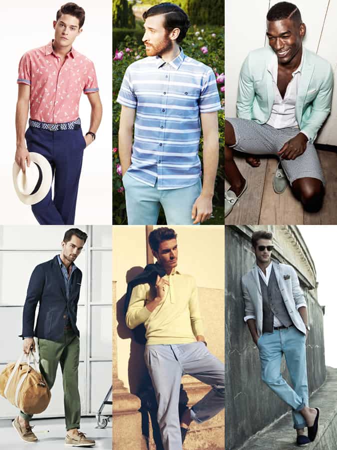 Men's Spring/Summer Colours Lookbook