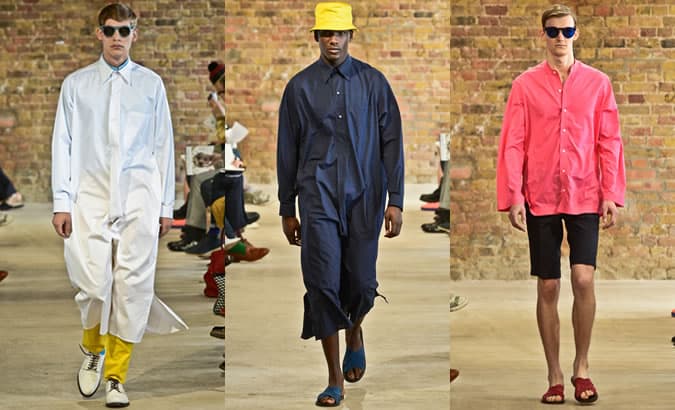 E. Tautz SS13 Menswear