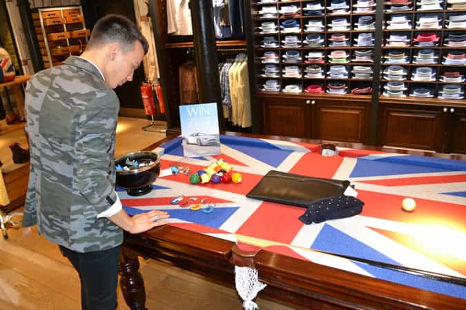 Hackett London x Aston Martin Promotion