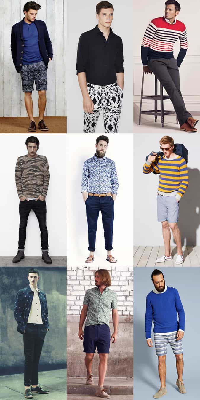 Men's Prints and Patterns Outfit Inspiration