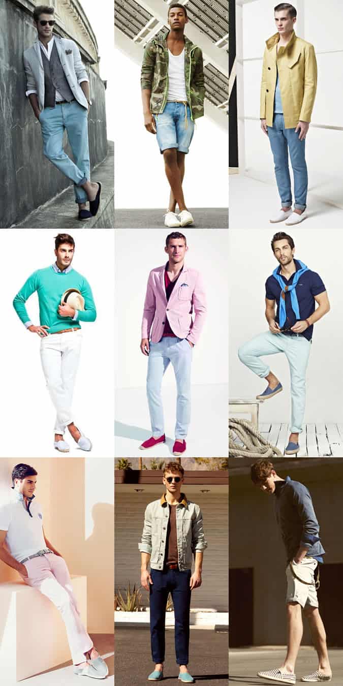 Men's Espadrilles Outfit Inspiration