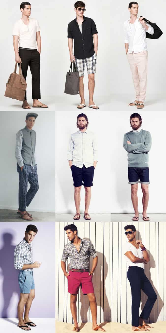 Men's Flip-flop Outfit Inspiration