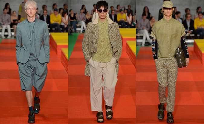 Socks and Sandals on The Kenzo SS13 Runways