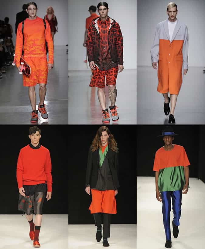 Orange at LC:M SS14 - E.Tautz, Shaun Samson, Katie Eary