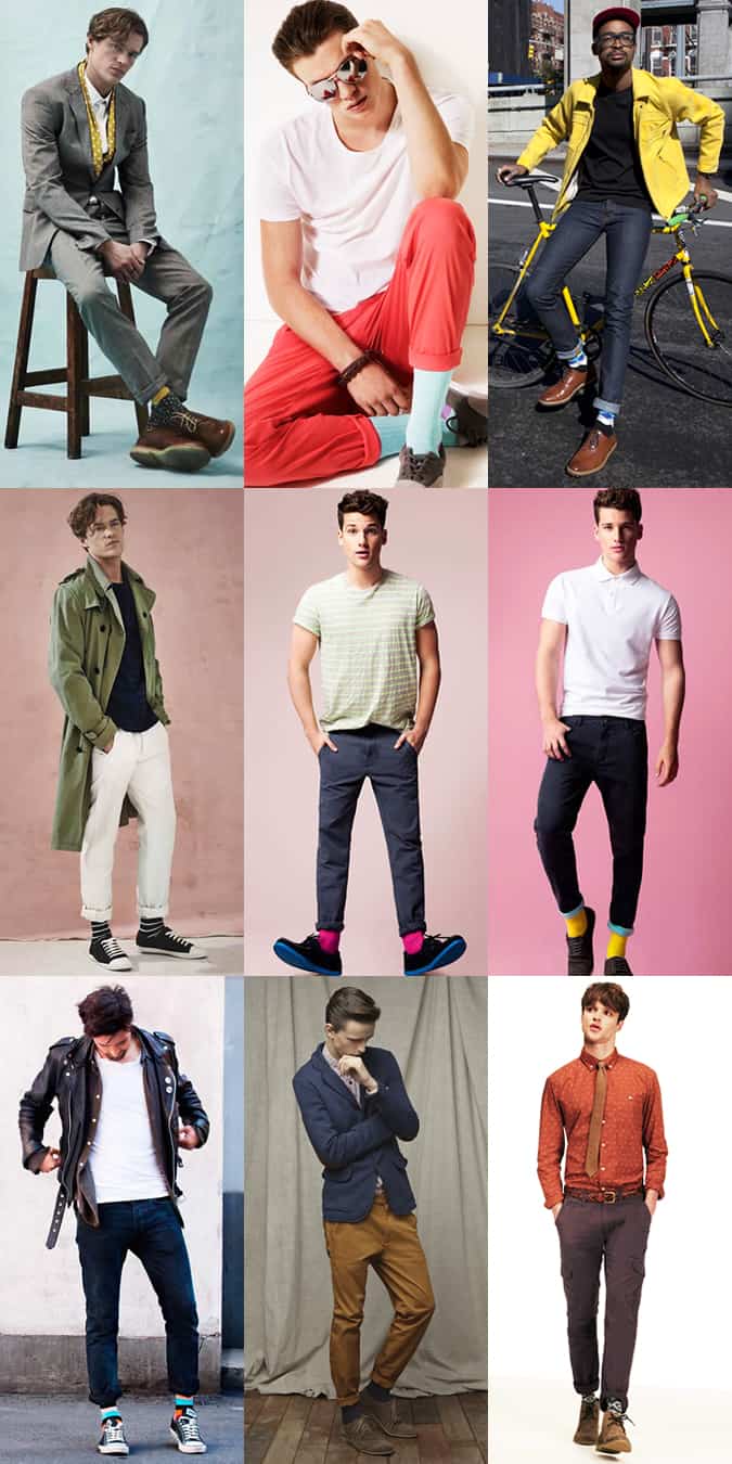 Men's Summer Socks & Trousers Lookbook