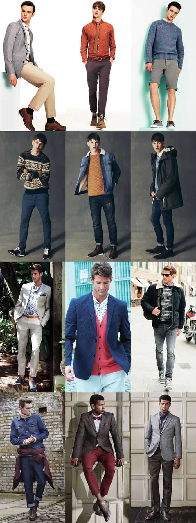 Men's Budget Retailers Lookbook - Matalan, Primark, Next and New Look