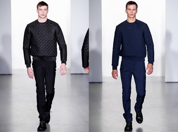 Calvin Klein Quilted Jumpers for AW13