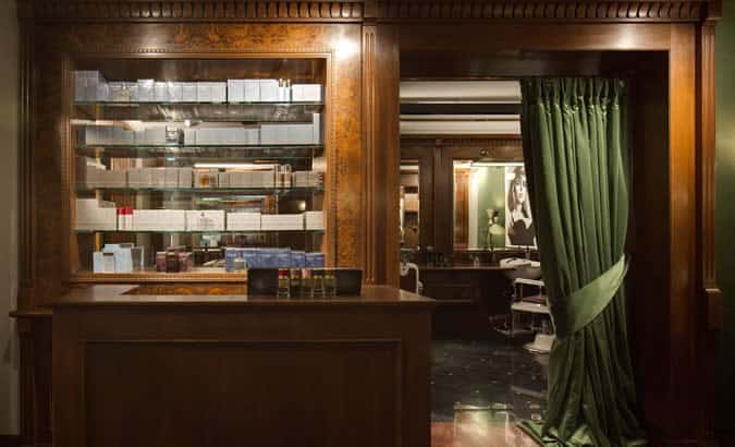 Dolce & Gabbana's Barbershop London