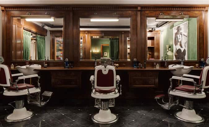 Dolce & Gabbana's Barbershop London