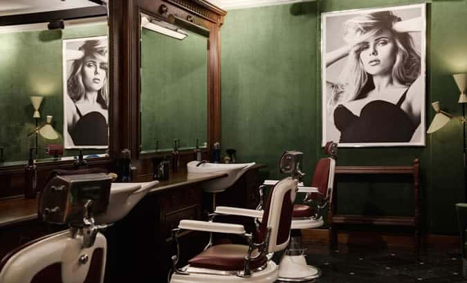 Dolce & Gabbana's Barbershop London