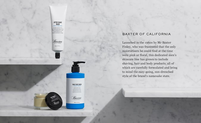 MR PORTER launches grooming