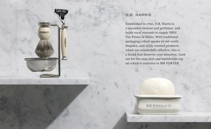 MR PORTER launches grooming