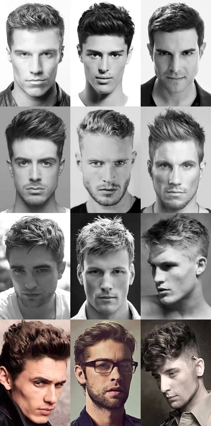Men's Dishevelled Hairstyles