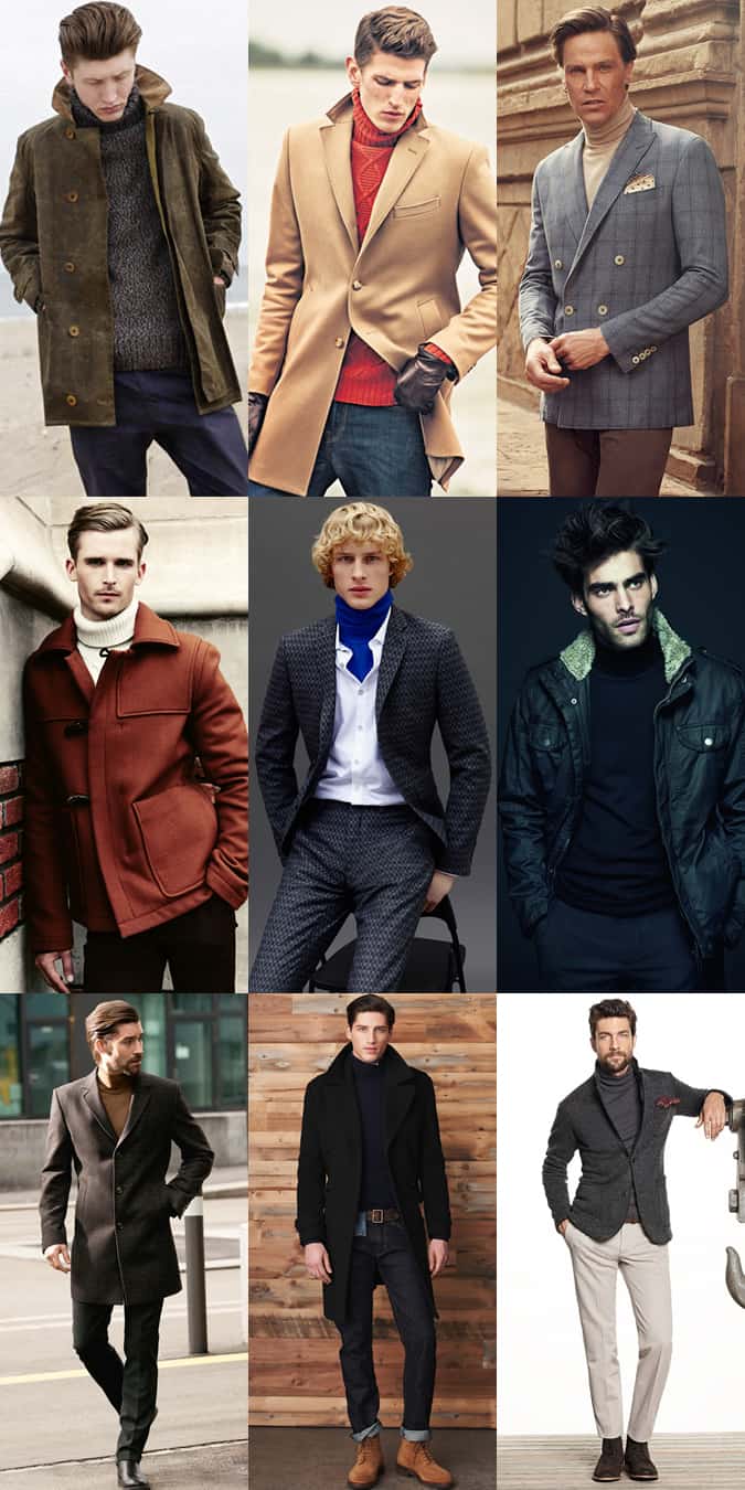 Men's Roll Neck Lookbook Outfit Inspiration