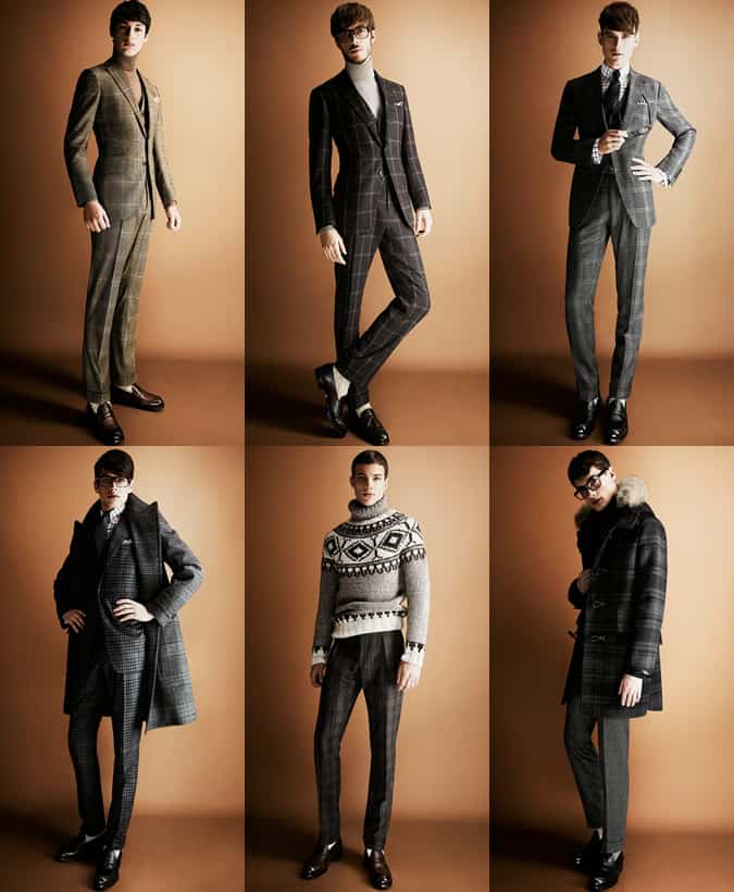 Men's Tom Ford AW13 Check Suiting and Tailoring