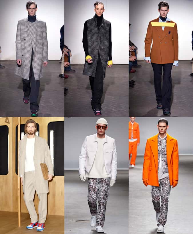 Men's Trainers & Sports Shoes at Raf Simons (Top), Ami and Richard Nicoll (Bottom) AW13