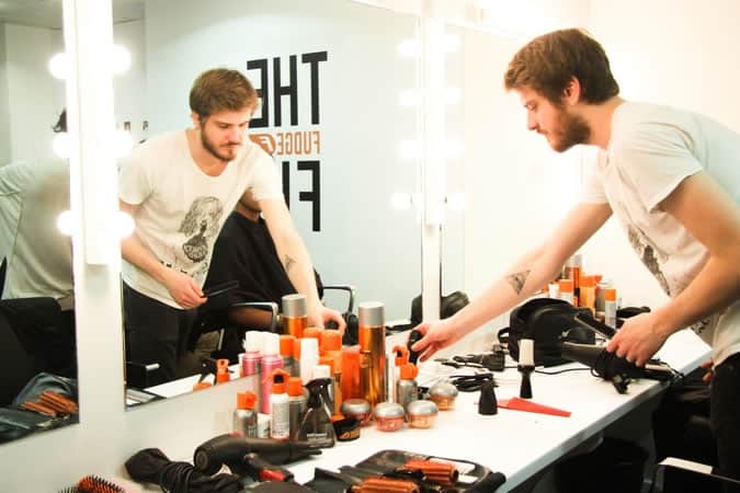The Fudge Fix Popup Salon at London Collections: MEN AW14