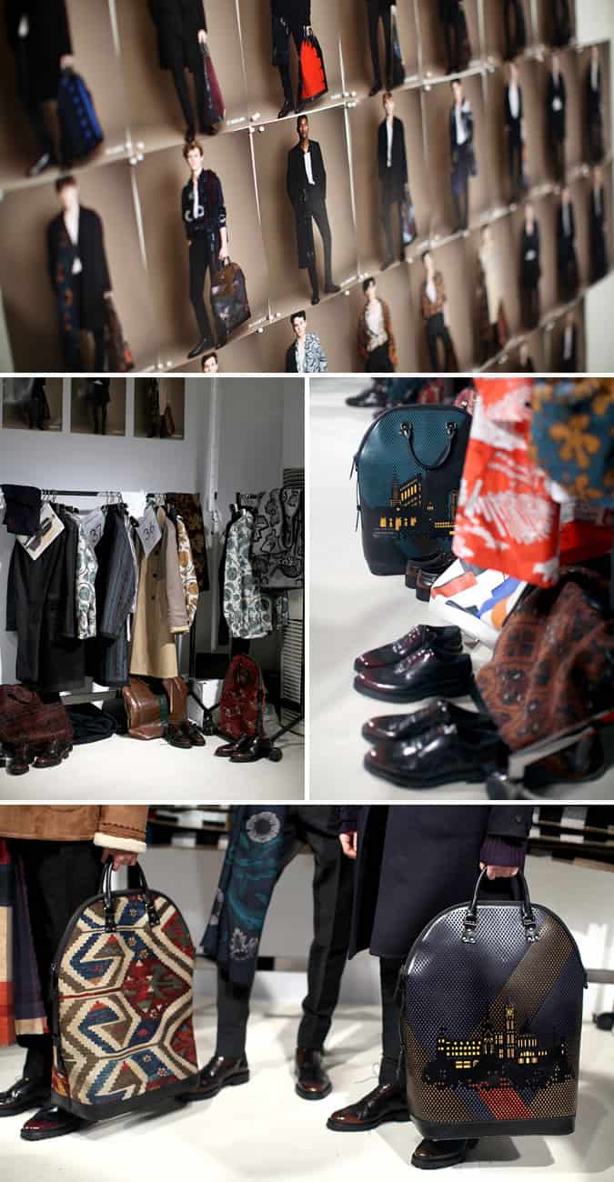 Backstage at the Burberry Prorsum AW14 Menswear Showcase - Key Collection Looks and Pieces