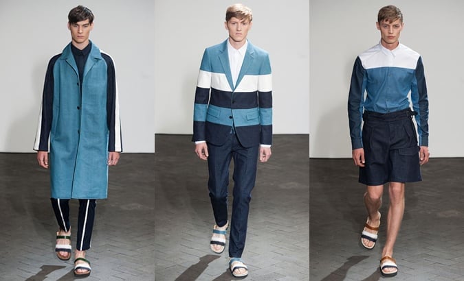 Wooyoungmi Spring/Summer 2014 Menswear - Block Stripes