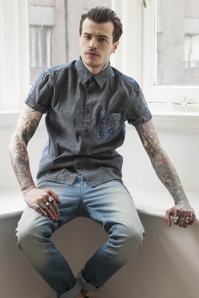 Evisu SS14 lookbook