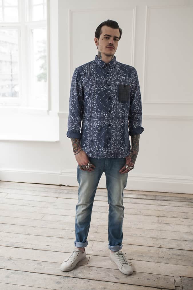 Evisu SS14 lookbook