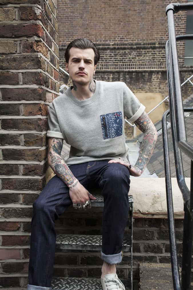 Evisu SS14 lookbook