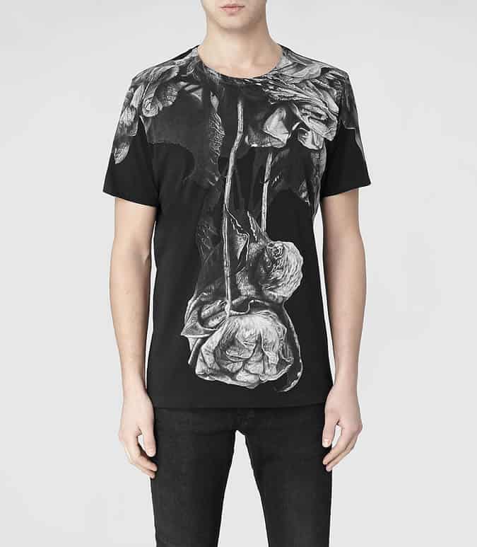 AllSaints Flora Mortis T- Shirts