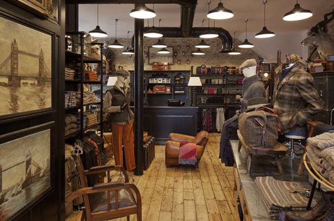 Hackett Spitalfields Store