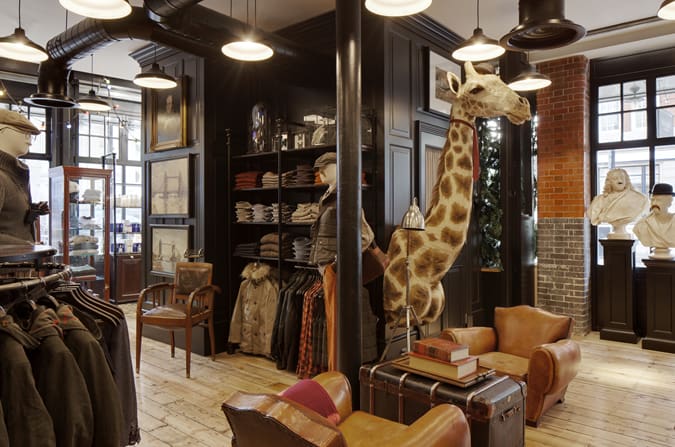 Hackett Spitalfields Store