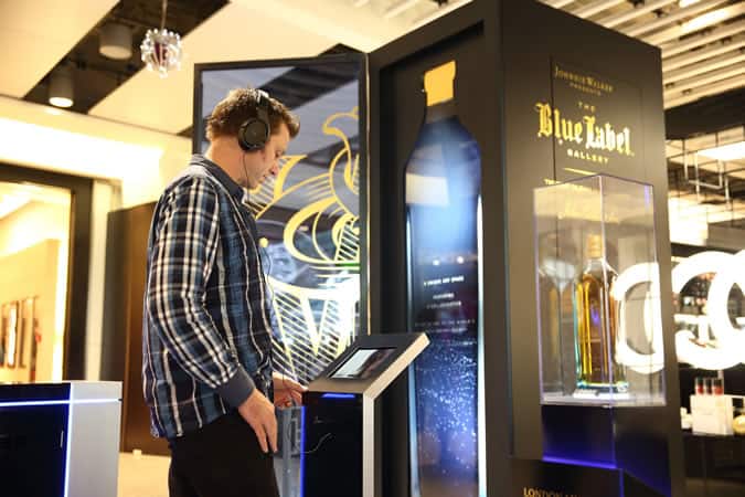 Johnnie Walker unveil 3D art exhibition