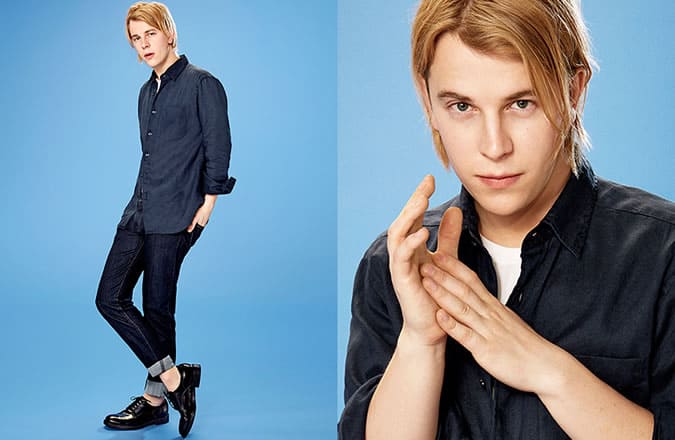 Tom Odell For UNIQLO Campaign Look 3
